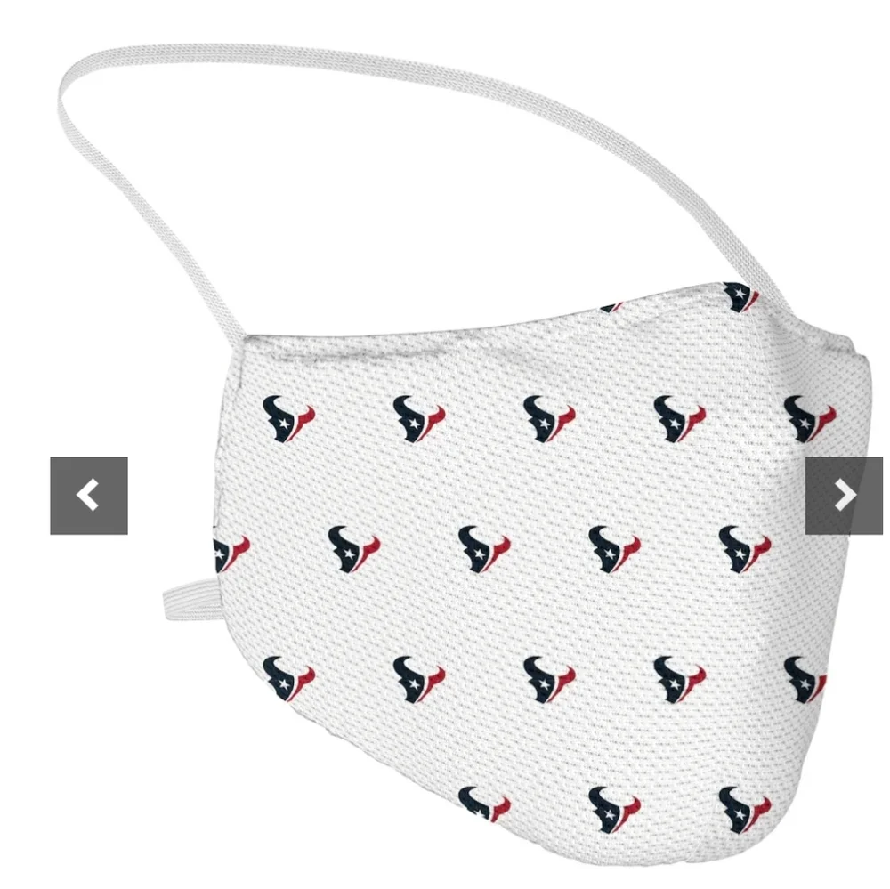 3-Pack Adult Houston Texans Fanatics Branded Official Logo Face Covering